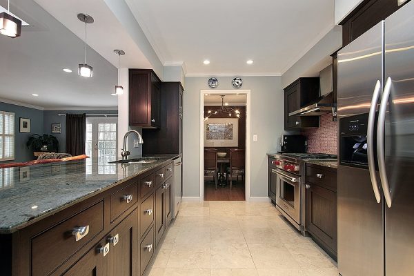 Kitchen in modern home